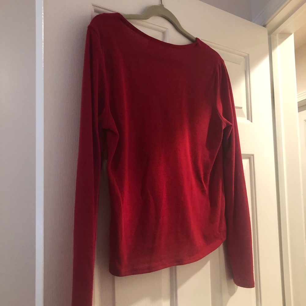 Red Cardigan - Picture 2 of 4
